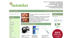 Desktop Screenshot of netoteket.se